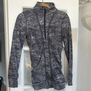 lululemon athletica Black and White Women's Top